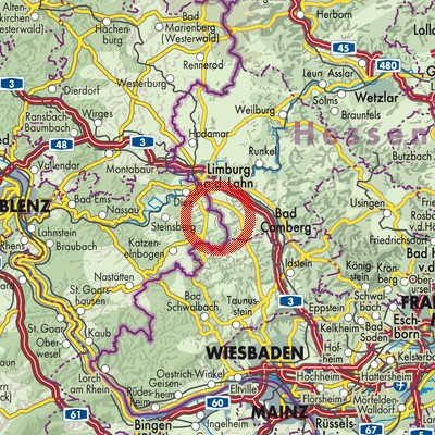 Landkarte Netzbach