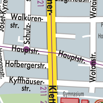 Stadtplan Neubiberg