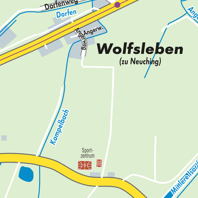 Stadtplan Neuching
