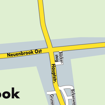 Stadtplan Neuenbrook