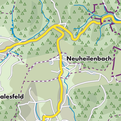 Übersichtsplan Neuheilenbach
