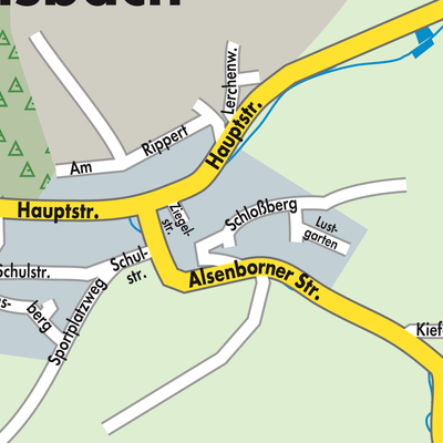 Stadtplan Neuhemsbach