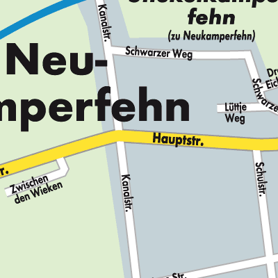 Stadtplan Neukamperfehn