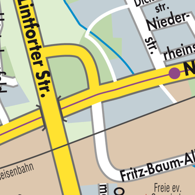 Stadtplan Neukirchen-Vluyn