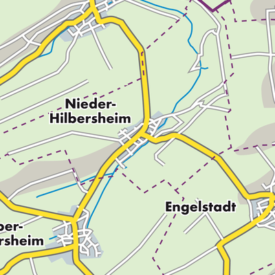 Übersichtsplan Nieder-Hilbersheim
