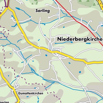 Übersichtsplan Niederbergkirchen