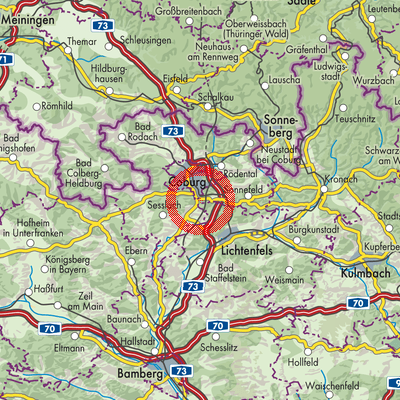 Landkarte Niederfüllbach