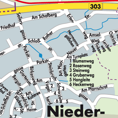 Stadtplan Niederfüllbach