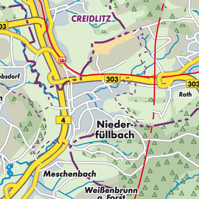 Übersichtsplan Niederfüllbach