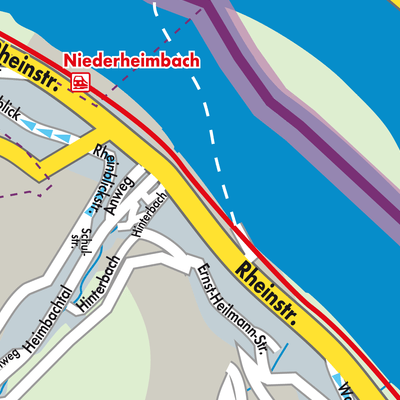 Stadtplan Niederheimbach