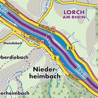 Übersichtsplan Niederheimbach