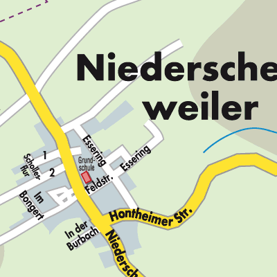 Stadtplan Niederscheidweiler
