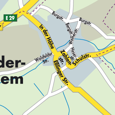 Stadtplan Niederstedem