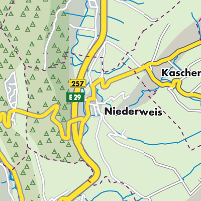 Übersichtsplan Niederweis