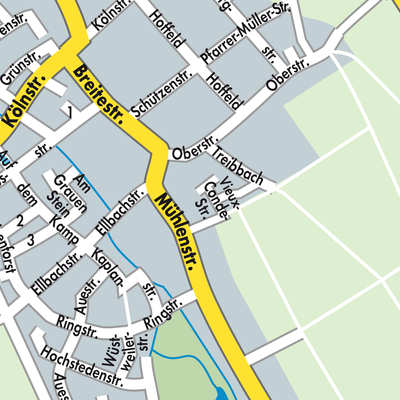 Stadtplan Niederzier