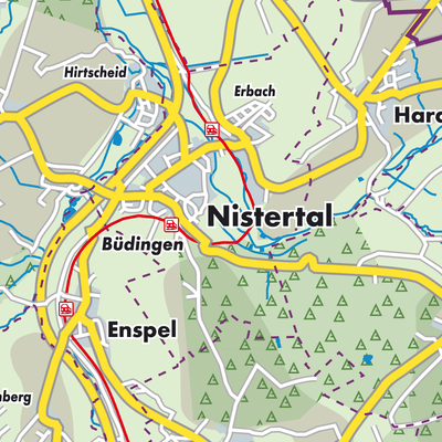 Übersichtsplan Nistertal