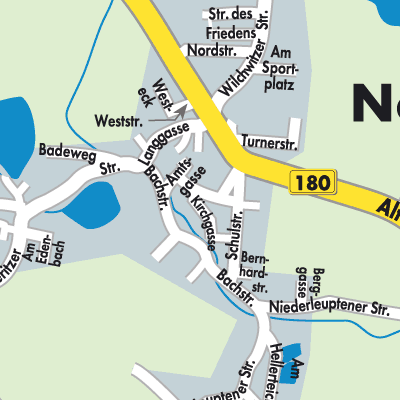Stadtplan Nobitz