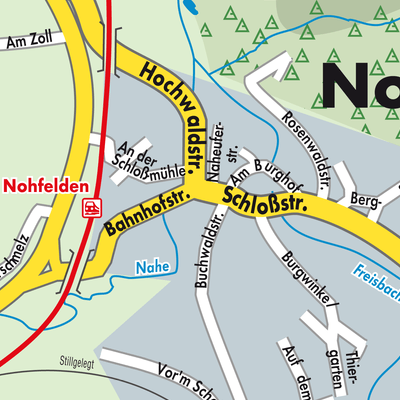 Stadtplan Nohfelden