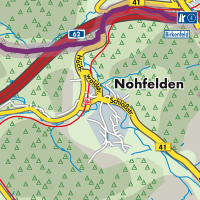 Übersichtsplan Nohfelden
