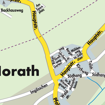 Stadtplan Norath