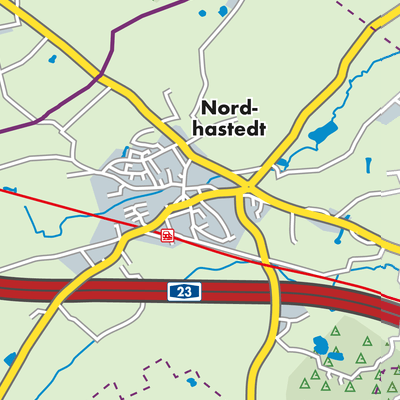 Übersichtsplan Nordhastedt