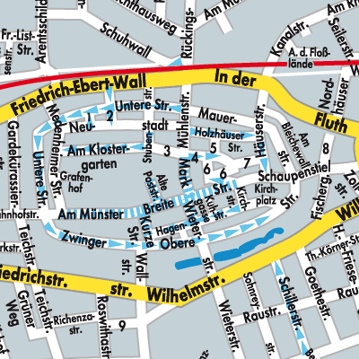 Stadtplan Northeim