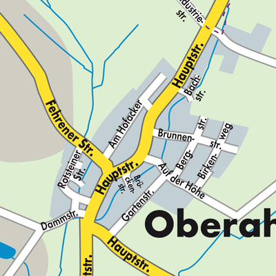 Stadtplan Oberahr