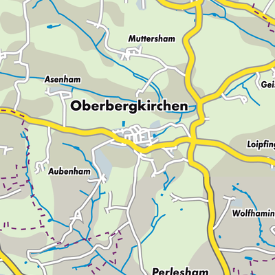 Übersichtsplan Oberbergkirchen