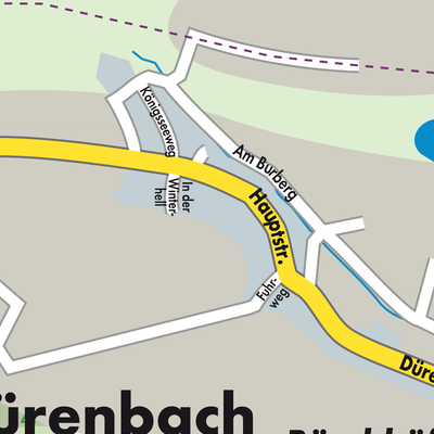 Stadtplan Oberdürenbach
