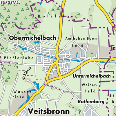 Übersichtsplan Obermichelbach
