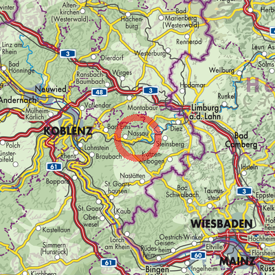 Landkarte Obernhof