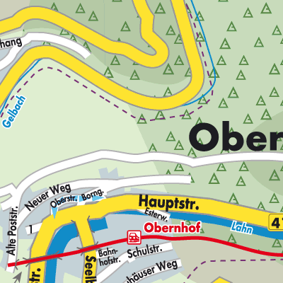 Stadtplan Obernhof