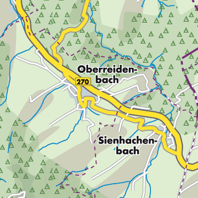 Übersichtsplan Oberreidenbach