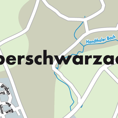 Stadtplan Oberschwarzach