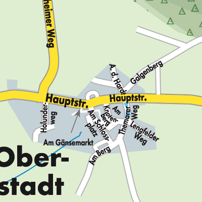 Stadtplan Oberstadt