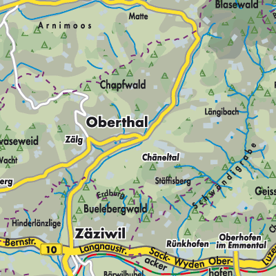 Übersichtsplan Oberthal