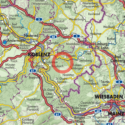Landkarte Oberwies