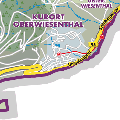 Übersichtsplan Oberwiesenthal