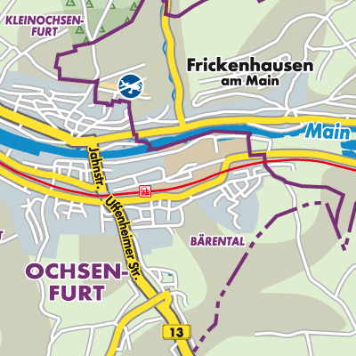 Übersichtsplan Ochsenfurt
