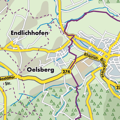 Übersichtsplan Oelsberg