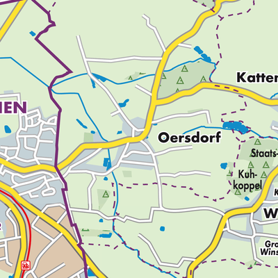 Übersichtsplan Oersdorf