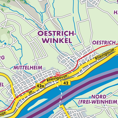 Übersichtsplan Oestrich-Winkel