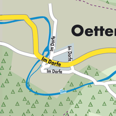 Stadtplan Oettern