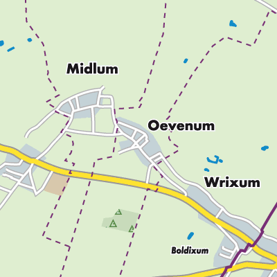 Übersichtsplan Oevenum