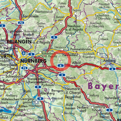 Landkarte Offenhausen