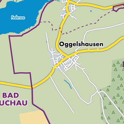 Übersichtsplan Oggelshausen
