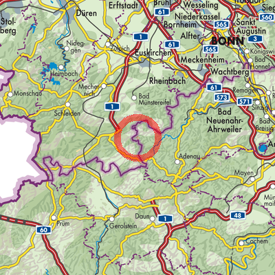 Landkarte Ohlenhard