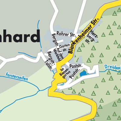 Stadtplan Ohlenhard