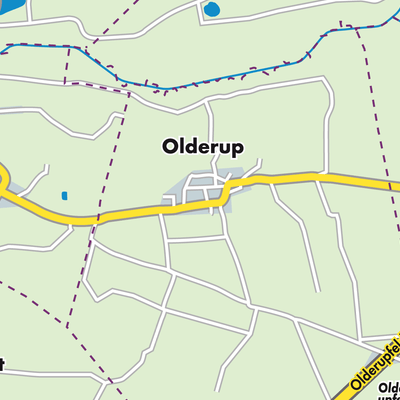 Übersichtsplan Olderup