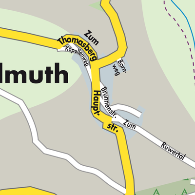 Stadtplan Ollmuth